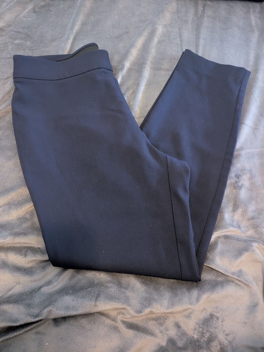 a new day Navy Ponte Skinny Pull-On Pants